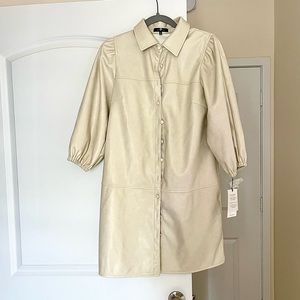 7 For All Mankind - Faux Leather Trenchoat BNWT